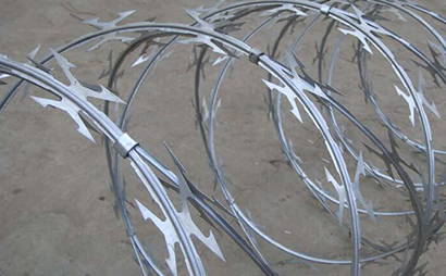 螺旋刀片刺網(wǎng)(蛇腹型) 螺旋刀片刺網(wǎng)(蛇腹型)